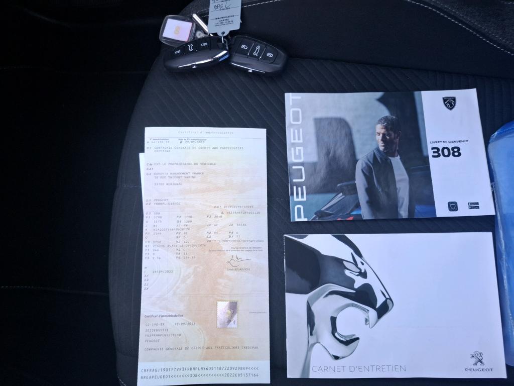 Peugeot 308 SW PureTech 110ch S&S BVM6 Active Pack 2022