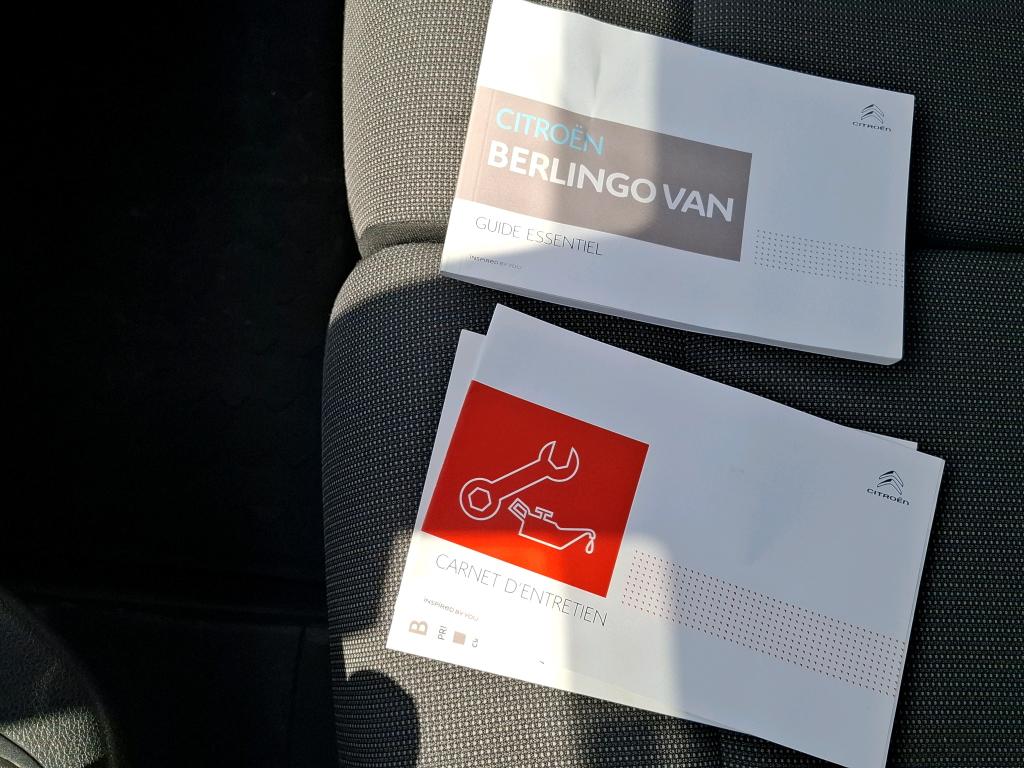 Citroen BERLINGO VAN M 650 BLUEHDI 100 S&S CLUB 2019