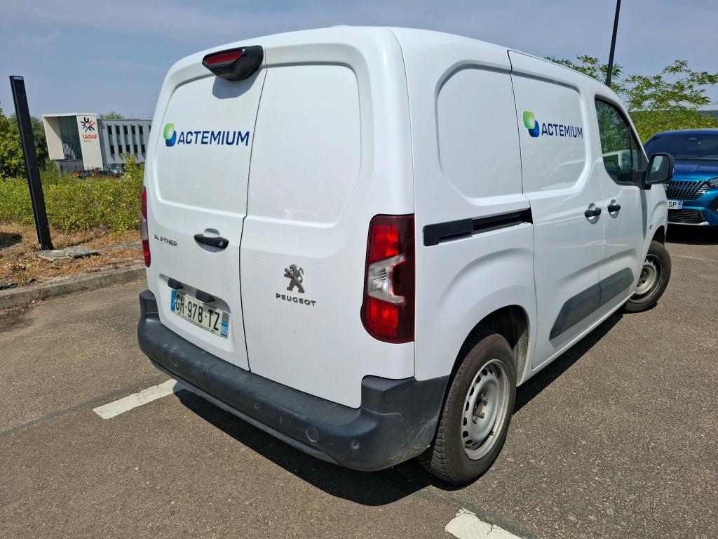 Peugeot PARTNER FOURGON STANDARD 650 KG BLUEHDI 100 S&S BVM6 ASPHALT 2022