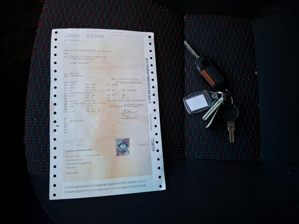 Peugeot BOXER TOLE 330 L2H2 BLUEHDI 140 S&S ASPHALT 2020