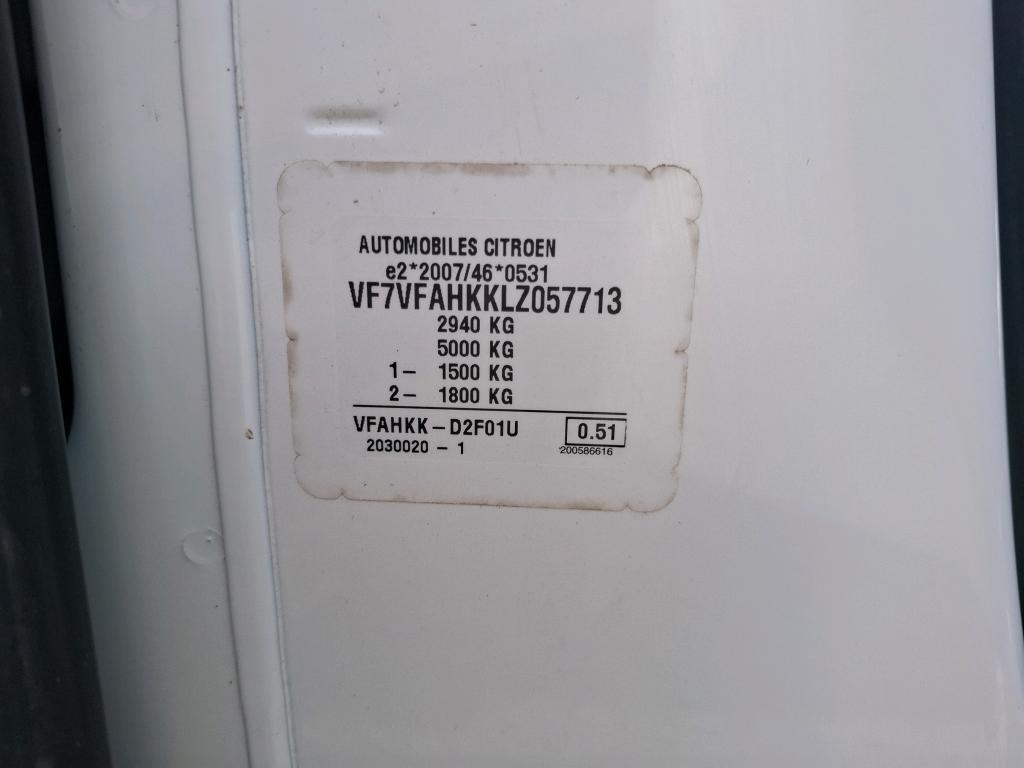 Citroen JUMPY CAB APPROFONDIE XL BLUEHDI 120 BVM6 CLUB 340 NM 2020