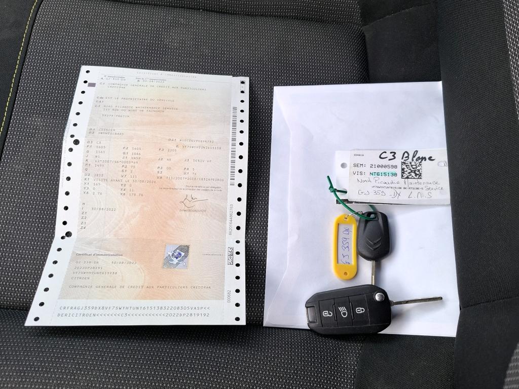 Citroen C3 SOCIETE BLUEHDI 100 S&S BVM6 FEEL 2022