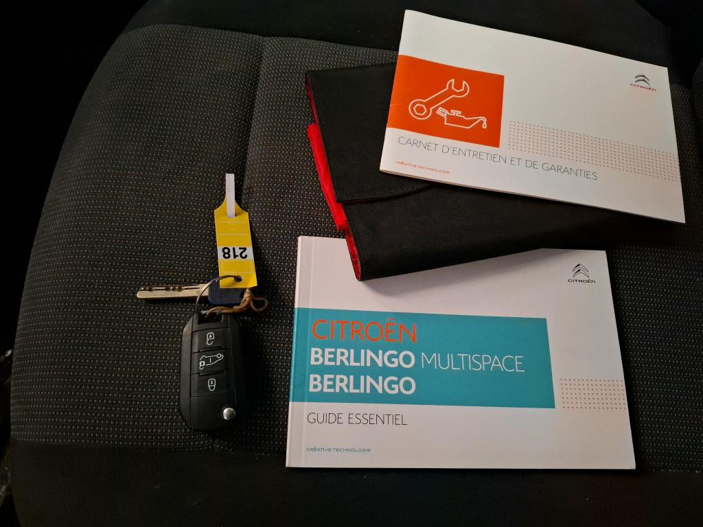 Citroen BERLINGO VAN M 1000 BLUEHDI 130 S&S BVM6 DRIVER 2019