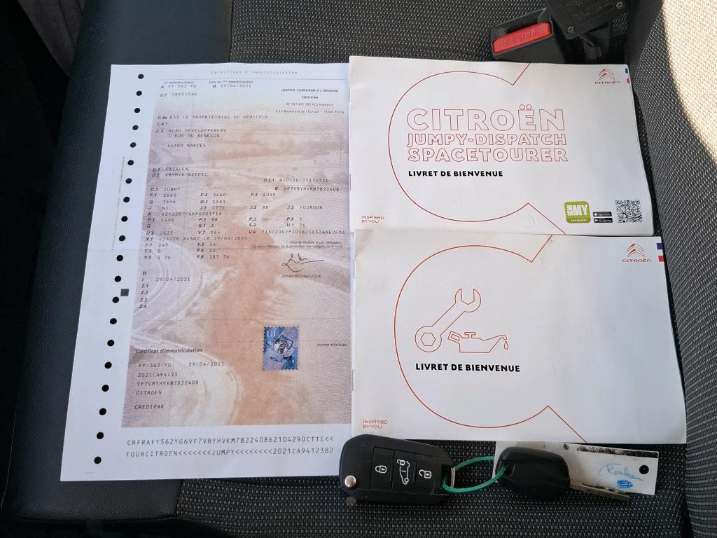 Citroen JUMPY FGN M BLUEHDI 120 S&S BVM6 CLUB 300 NM 2021