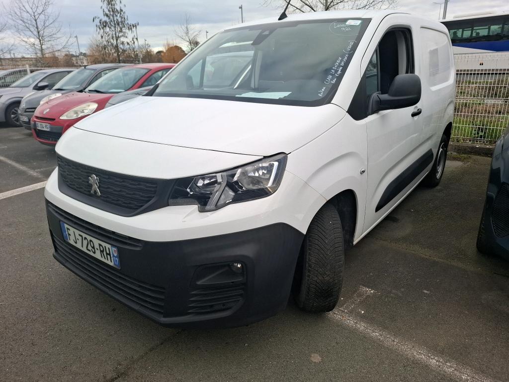 Peugeot PARTNER FOURGON STANDARD 650 KG BLUEHDI 100 S&S BVM5 ASPHALT 2019
