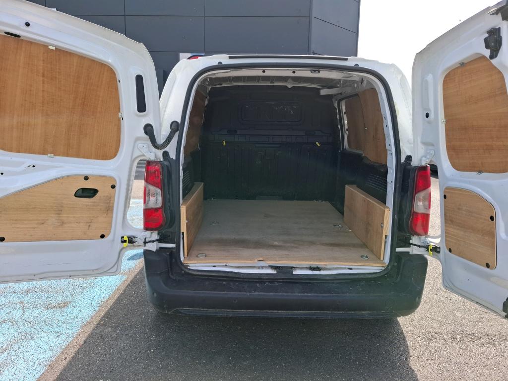 Peugeot PARTNER FOURGON STANDARD 650 KG BLUEHDI 100 S&S BVM6 ASPHALT 2022
