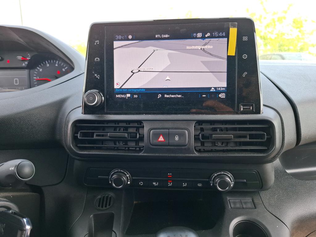 Peugeot PARTNER FOURGON STANDARD 650 KG BLUEHDI 100 S&S BVM6 ASPHALT 2022