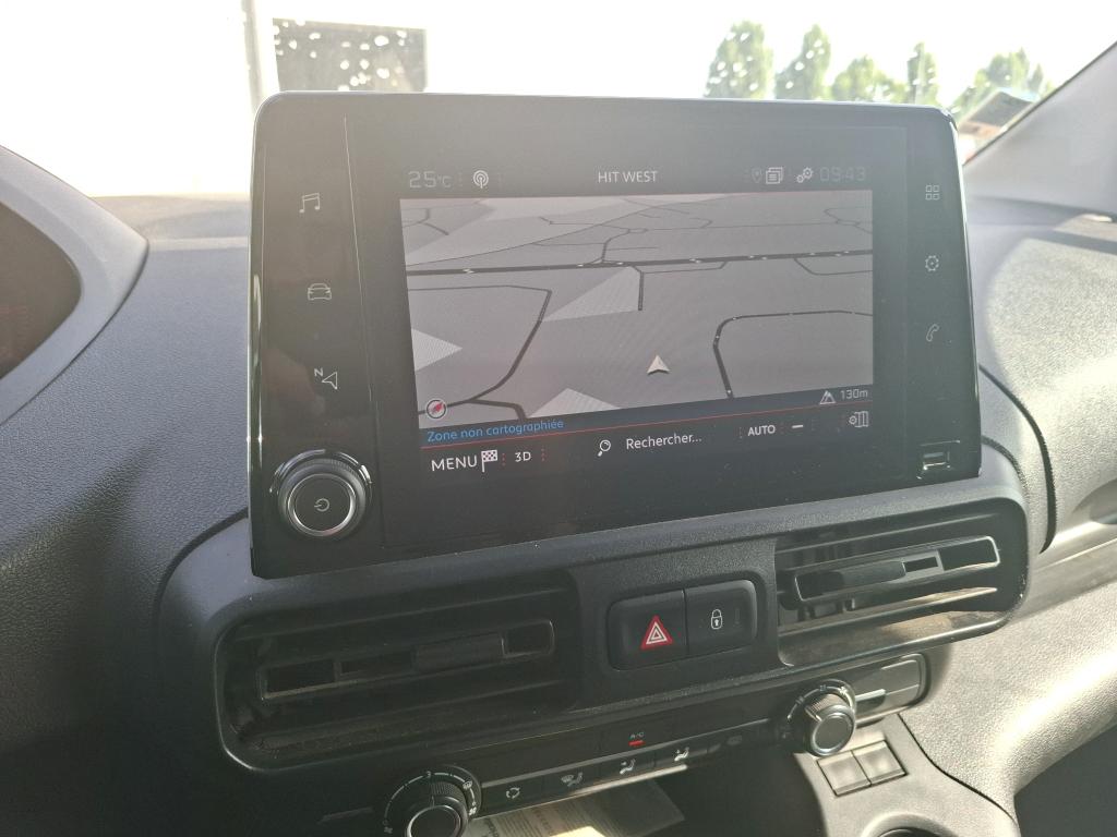 Peugeot PARTNER FOURGON STANDARD 650 KG BLUEHDI 100 S&S BVM5 ASPHALT 2020