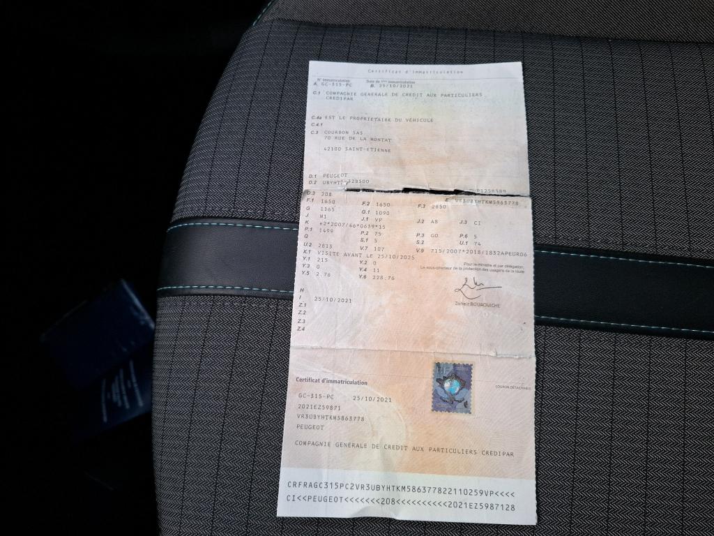 Peugeot 208 BlueHDi 100 S&S BVM6 Allure Business 2021