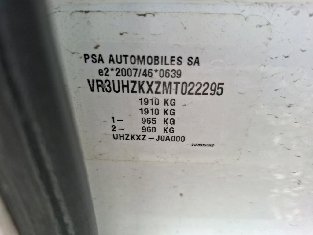 Peugeot 208 ELECTRIQUE 50 KWH 136 ACTIVE BUSINESS R 2021