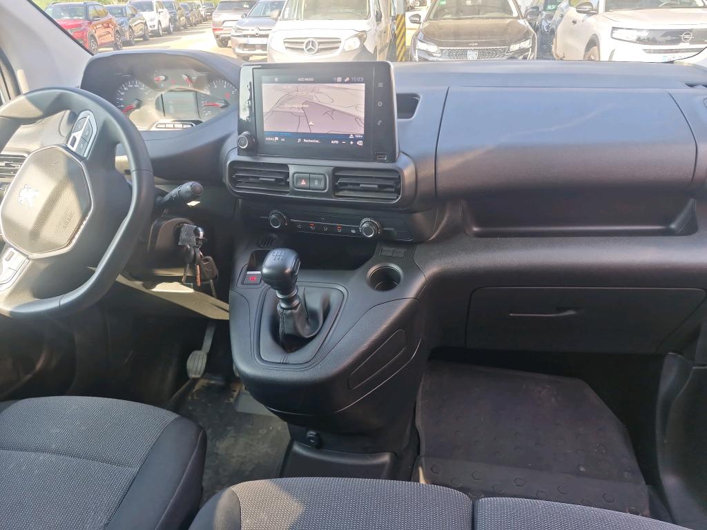 Peugeot PARTNER FOURGON STANDARD 650 KG PURETECH 110 S&S BVM6 ASPHALT 2021