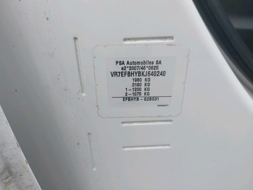 Citroen BERLINGO VAN M 650 BLUEHDI 100 S&S CLUB 2019