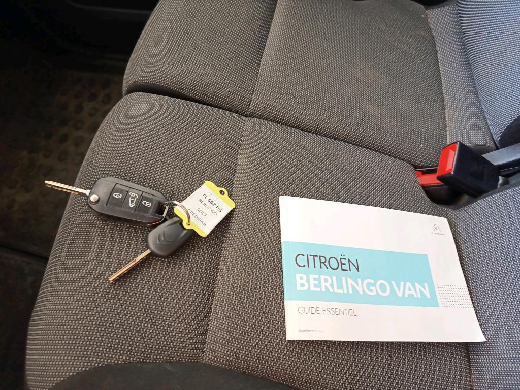 Citroen BERLINGO VAN M 650 BLUEHDI 100 S&S BVM5 CLUB 2019