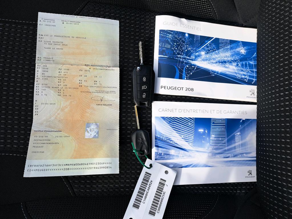 Peugeot 208 PureTech 82ch S&S BVM5 Allure 2019