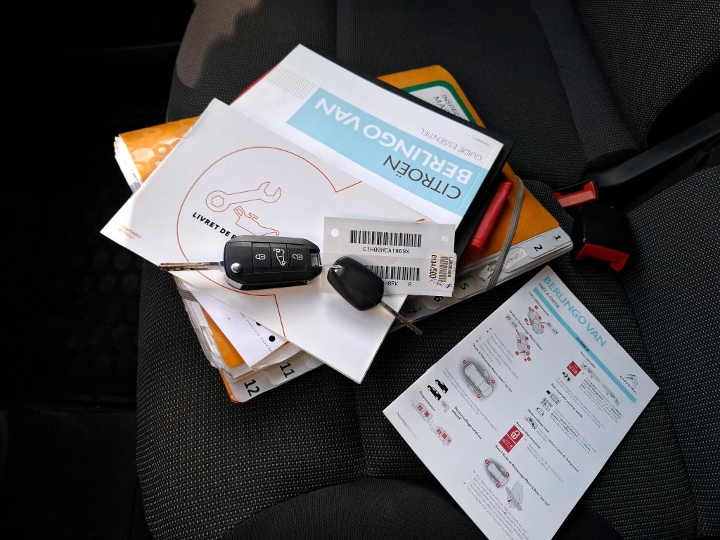 Citroen BERLINGO VAN M 650 BLUEHDI 100 S&S BVM5 CLUB 2020
