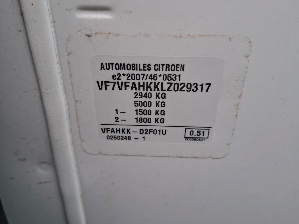 Citroen JUMPY CAB APPROFONDIE XL BLUEHDI 120 BVM6 CLUB 340 NM 2020