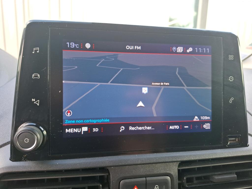 Peugeot PARTNER FOURGON STANDARD 650 KG BLUEHDI 100 S&S BVM5 ASPHALT 2020