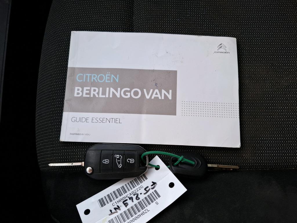Citroen BERLINGO VAN M 650 BLUEHDI 100 S&S CLUB 2019