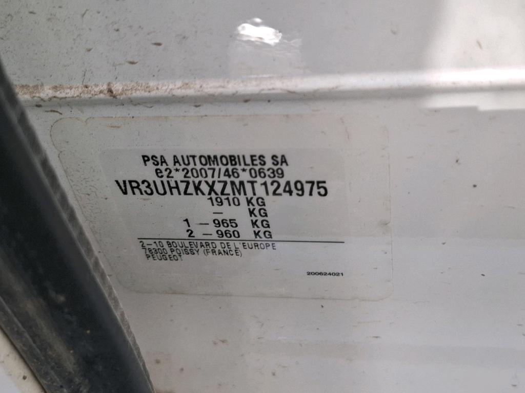 Peugeot 208 Electrique 50 kWh 136ch Active 2021