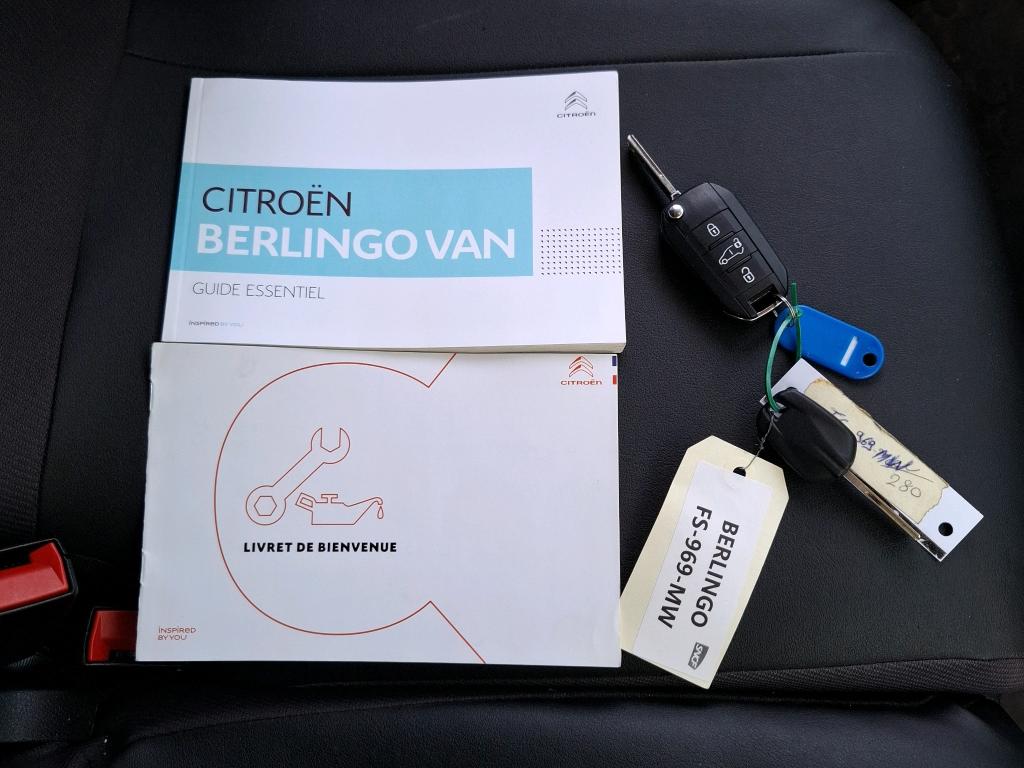 Citroen BERLINGO VAN M 650 BLUEHDI 100 S&S BVM5 CLUB 2020