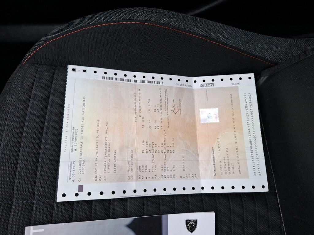 Peugeot 2008 BlueHDi 110 S&S BVM6 Active Pack 2022