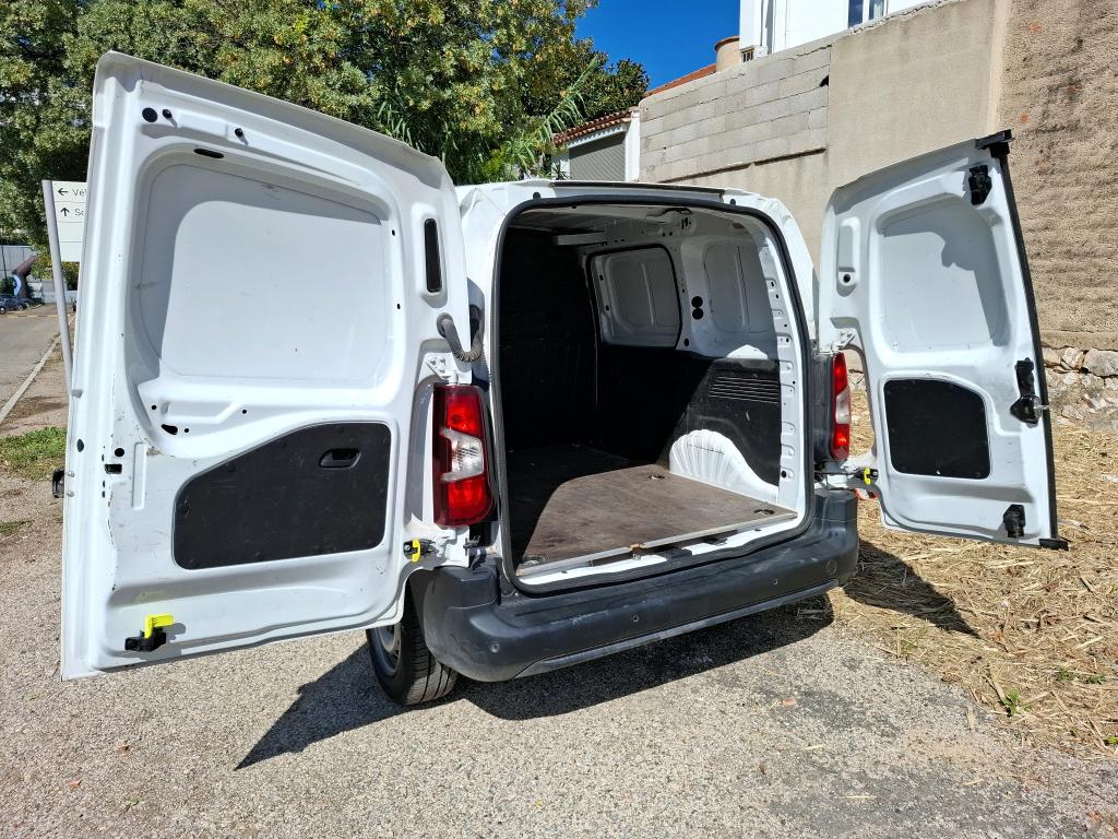 Peugeot PARTNER FOURGON STANDARD 650 KG BLUEHDI 75 BVM5 PREMIUM 2019