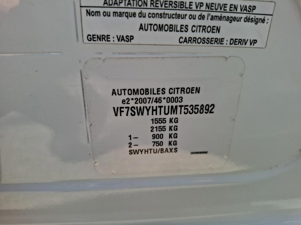 Citroen C3 SOCIETE BLUEHDI 100 S&S BVM6 FEEL BUSINESS R 2021