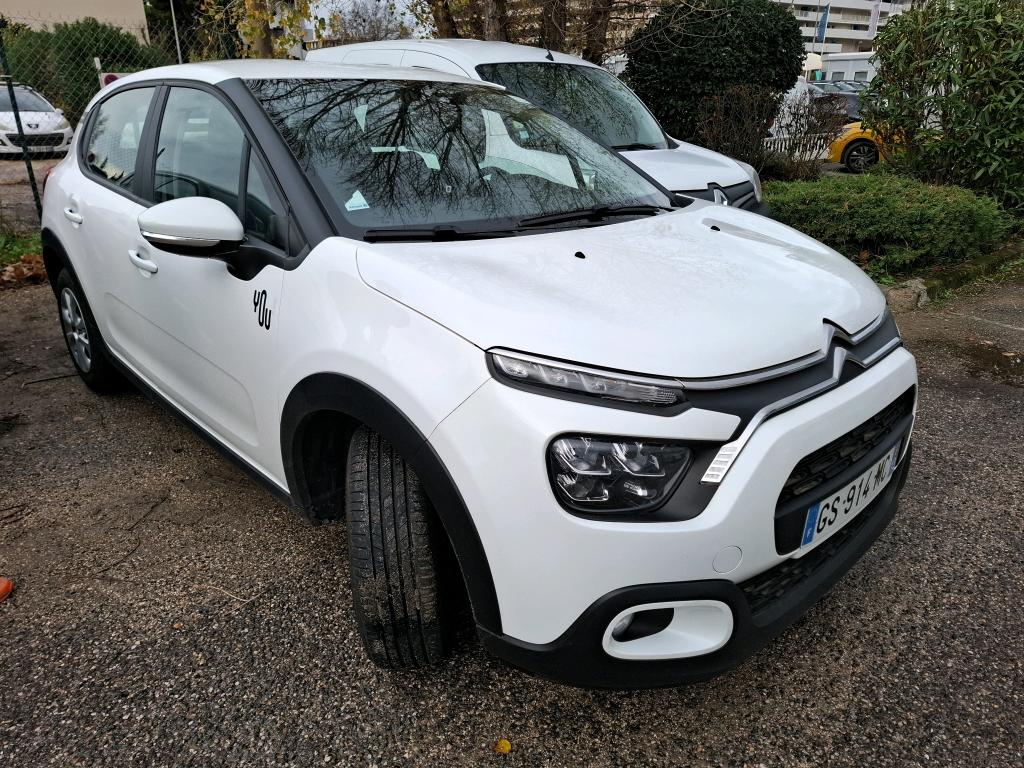 Citroen C3 PureTech 83 ch BVM5 You 2023