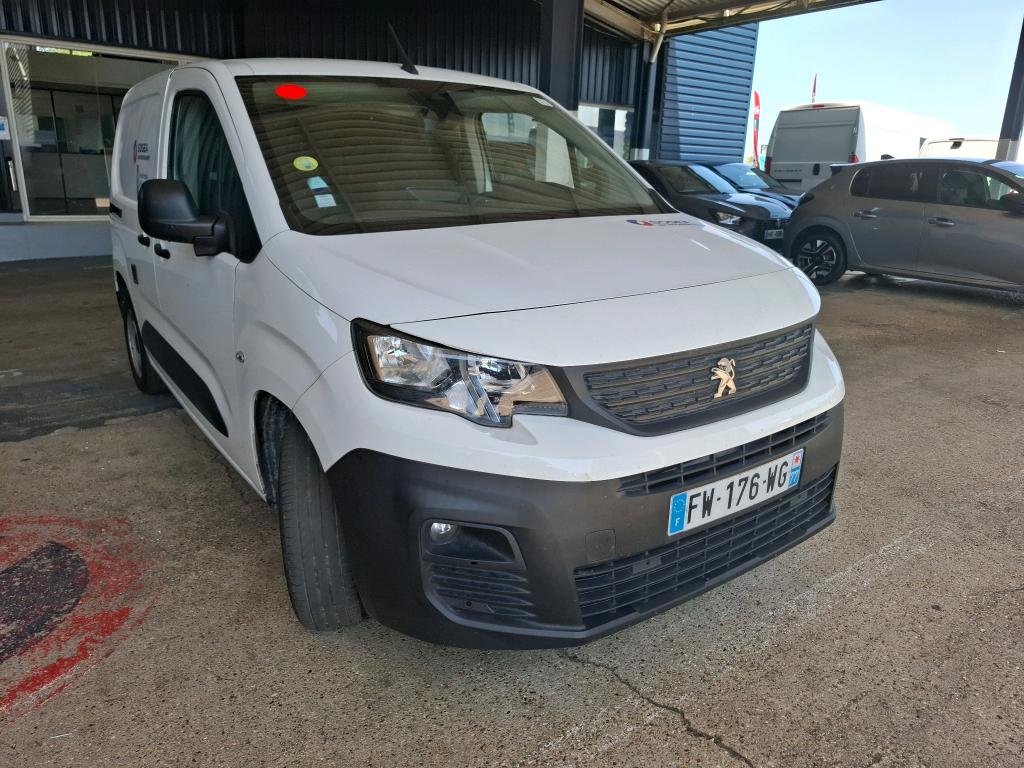 Peugeot PARTNER FOURGON STANDARD 650 KG BLUEHDI 100 S&S BVM5 ASPHALT 2021
