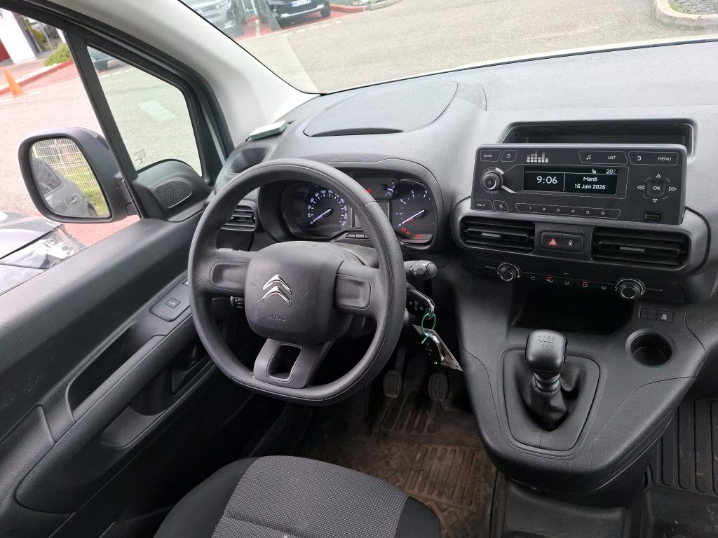 Citroen BERLINGO VAN M 650 BLUEHDI 100 S&S BVM6 CLUB 2022