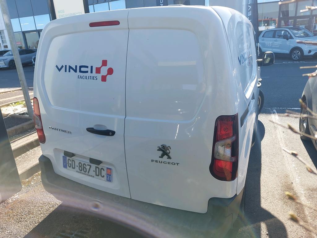 Peugeot PARTNER FOURGON STANDARD 650 KG PURETECH 110 S&S BVM6 PREMIUM 2021