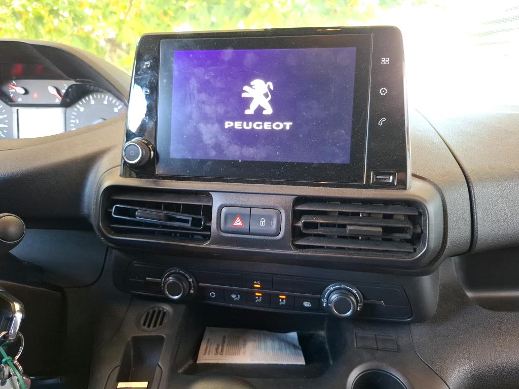 Peugeot PARTNER FOURGON STANDARD 650 KG BLUEHDI 130 S&S BVM6 ASPHALT 2021