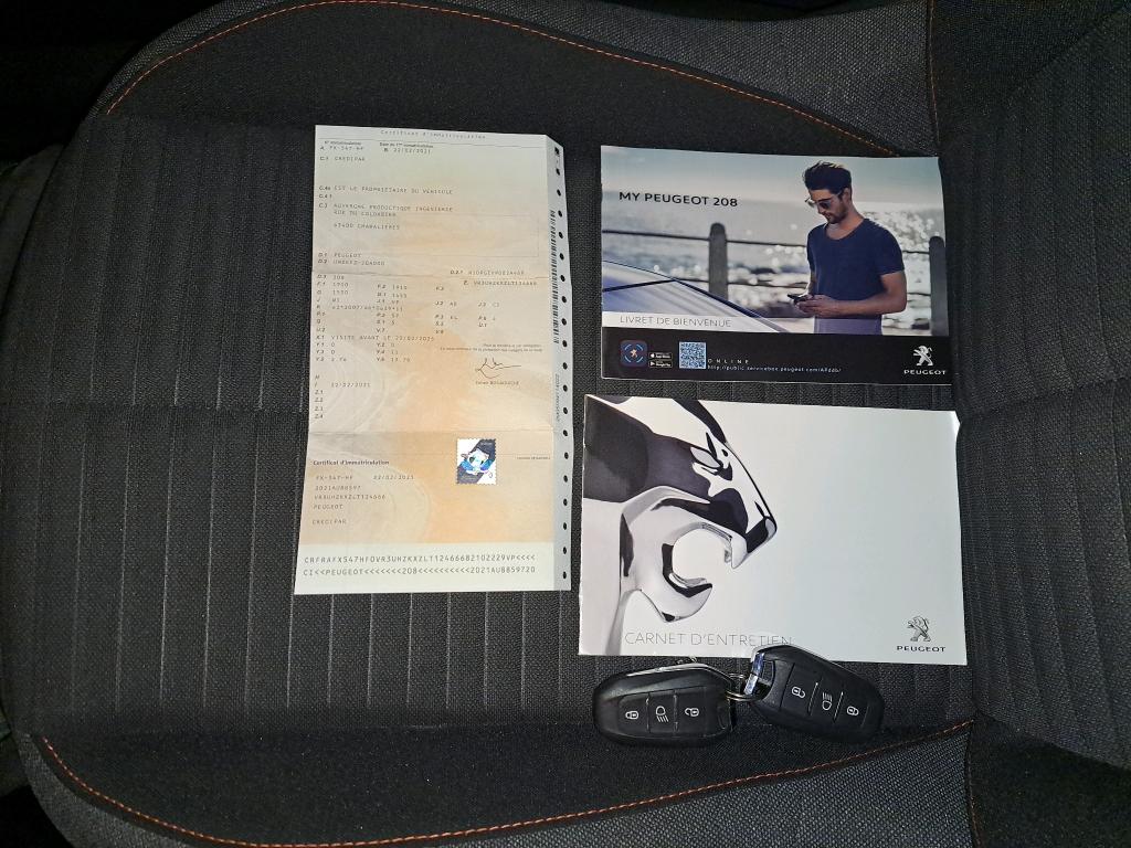 Peugeot 208 ELECTRIQUE 50 KWH 136 ACTIVE BUSINESS R 2021