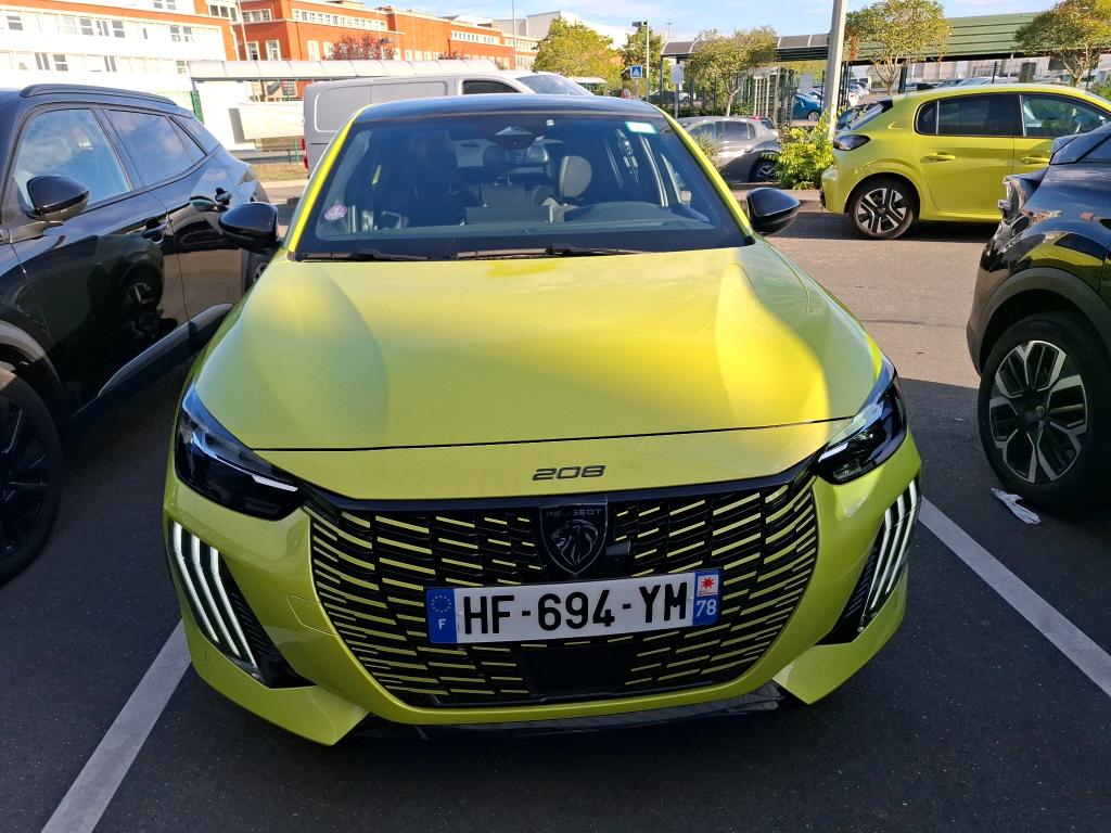 Peugeot 208 Hybrid 145 ch e-DCS6 GT Exclusive 2025