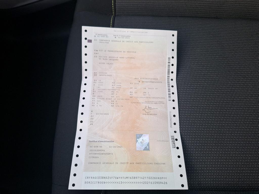 Citroen C3 BlueHDi 100 S&S BVM6 Feel 2021