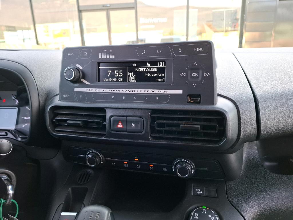 Citroen BERLINGO VAN M 650 BLUEHDI 100 S&S BVM5 CLUB 2020