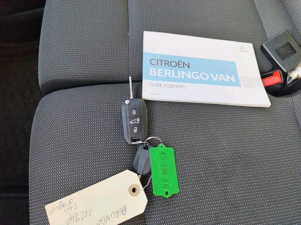 Citroen BERLINGO VAN M 650 BLUEHDI 100 S&S BVM5 CLUB 2020