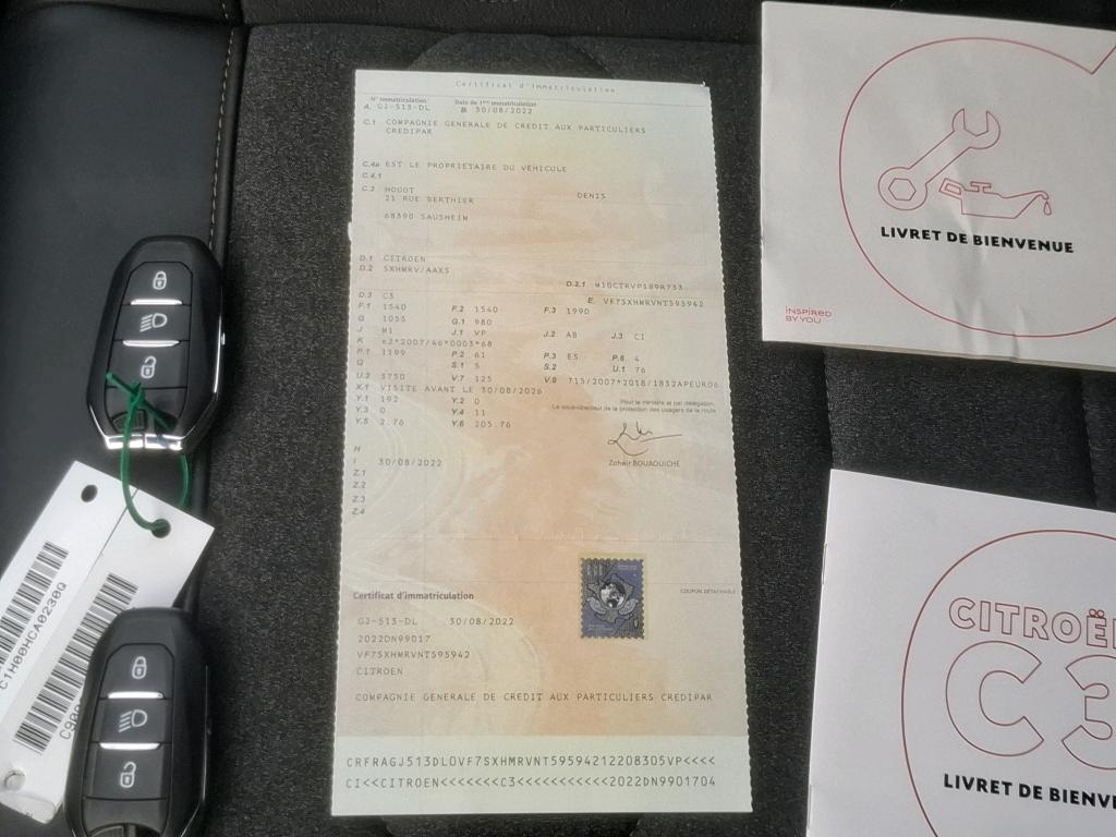 Citroen C3 PureTech 83 S&S BVM5 Shine Pack 2022