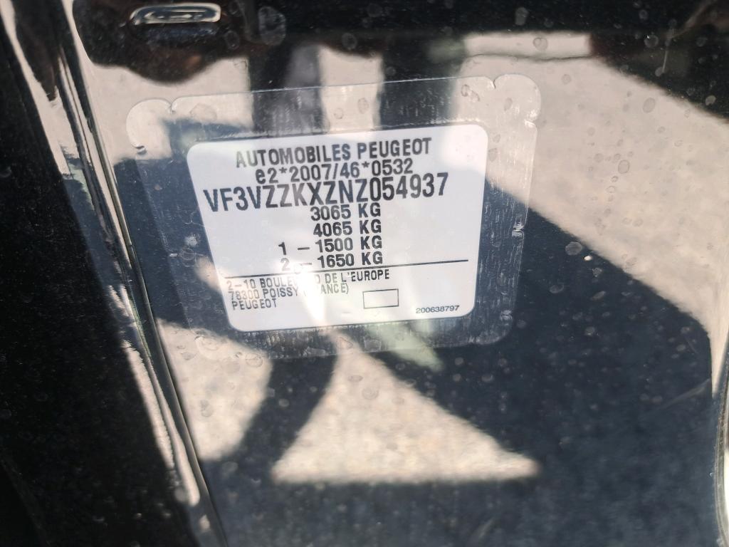 Peugeot Traveller Long Electrique 75 kWh 136ch Business VIP 2022