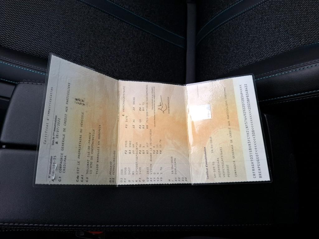 Peugeot 308 SW BlueHDi 130ch S&S BVM6 Allure 2022