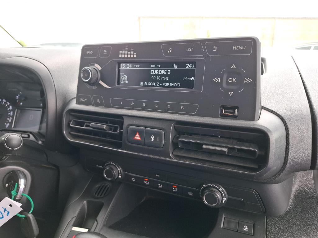 Citroen BERLINGO VAN M 650 BLUEHDI 100 S&S BVM5 CLUB 2020