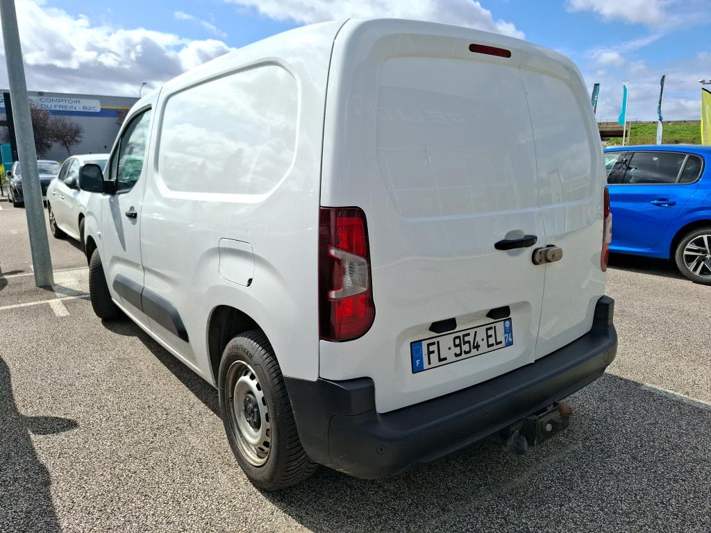 Peugeot PARTNER FOURGON STANDARD 650 KG BLUEHDI 100 BVM5 PREMIUM 2019