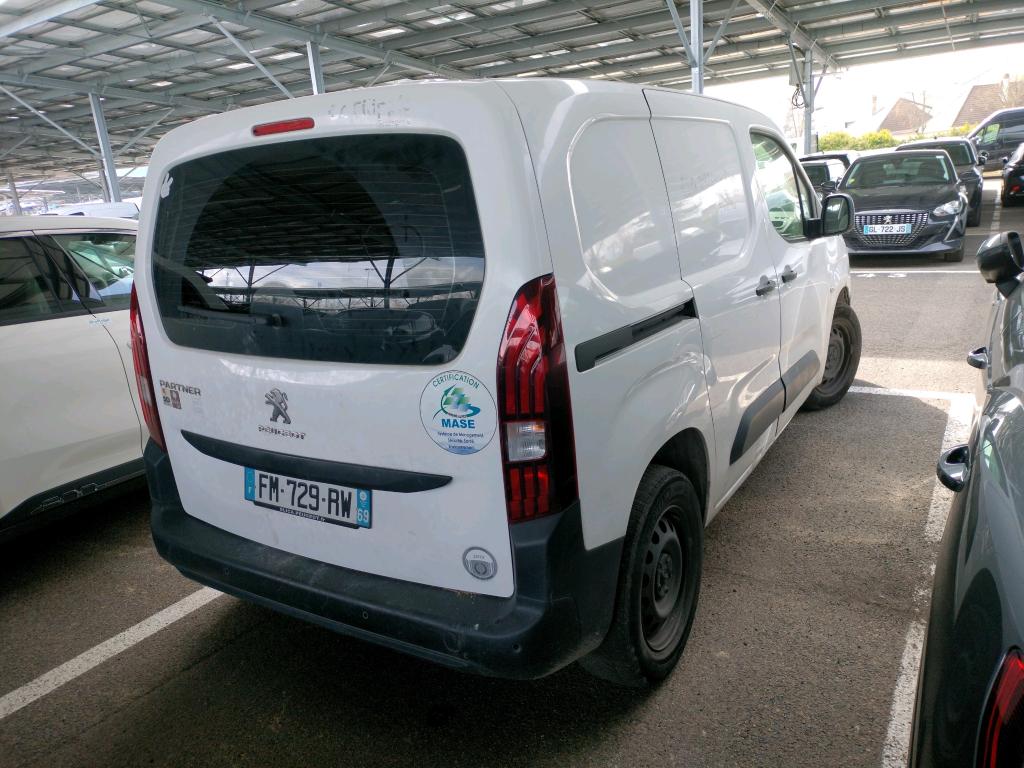 Peugeot PARTNER FOURGON STANDARD 650 KG BLUEHDI 100 S&S BVM5 PREMIUM 2019