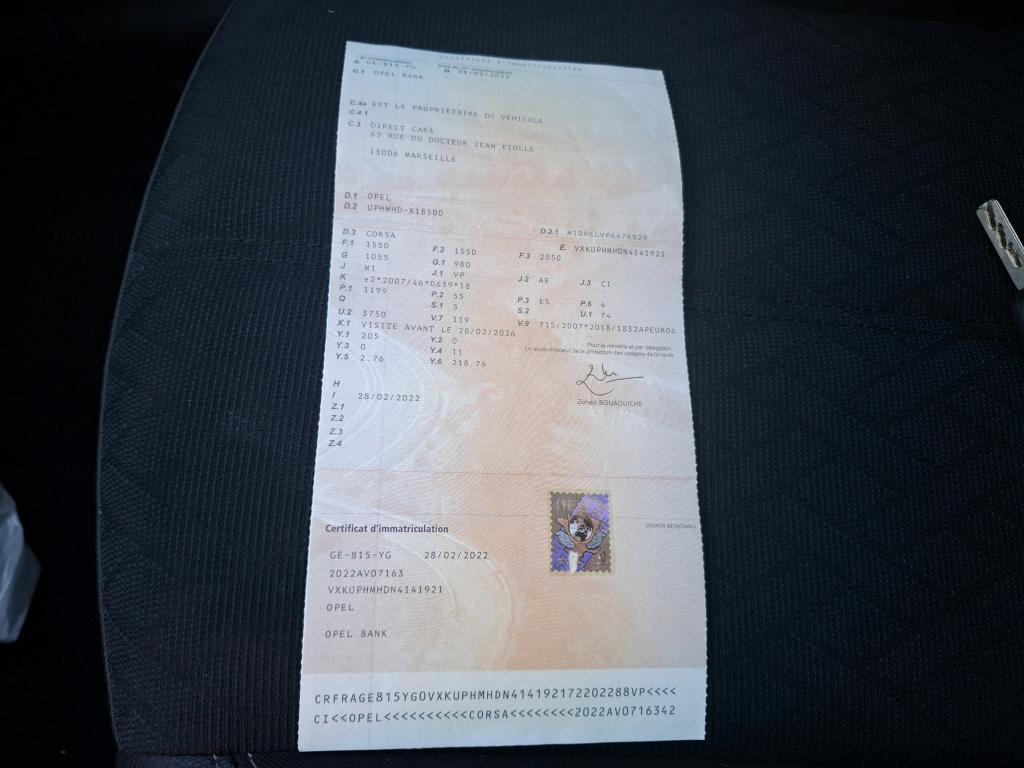 Opel Corsa 1.2 75 ch BVM5 Elegance Business 2022