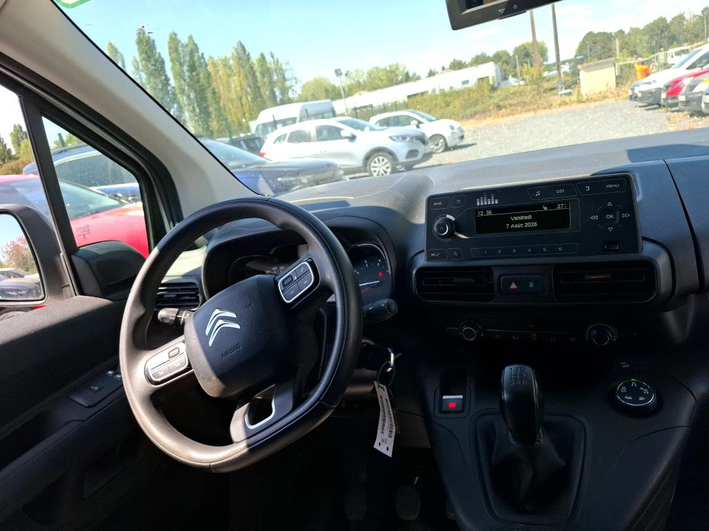 Citroen BERLINGO VAN M 650 BLUEHDI 100 S&S BVM5 CLUB 2019