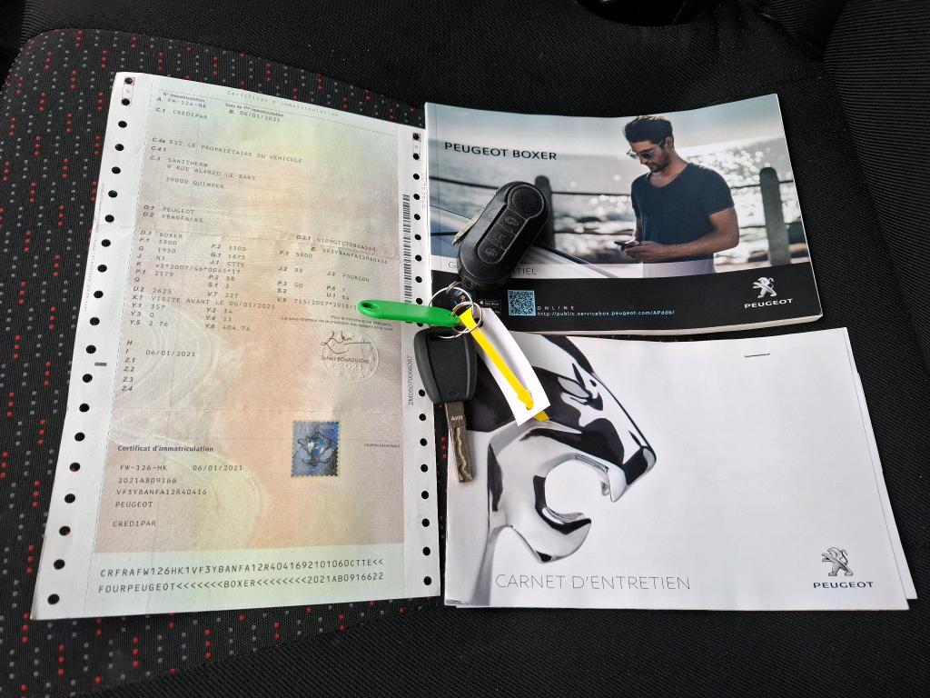 Peugeot BOXER TOLE 333 L1H1 BLUEHDI 120 S&S PRO 2021