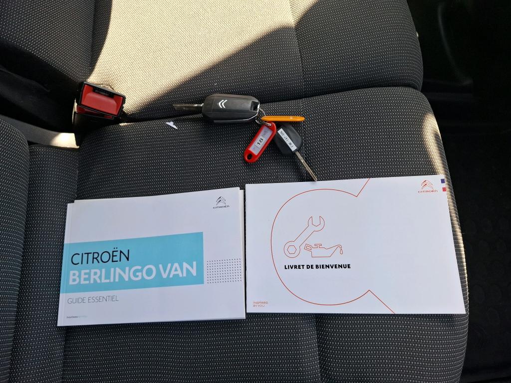 Citroen BERLINGO VAN M 650 BLUEHDI 100 S&S BVM5 CLUB 2020