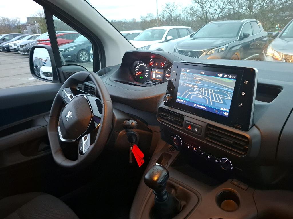 Peugeot PARTNER FOURGON LONG 950 KG BLUEHDI 100 S&S BVM6 ASPHALT 2022