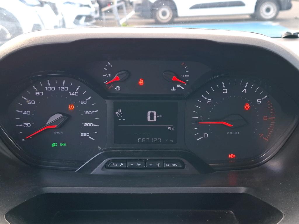 Peugeot PARTNER FOURGON STANDARD 650 KG BLUEHDI 100 S&S BVM5 PREMIUM 2021