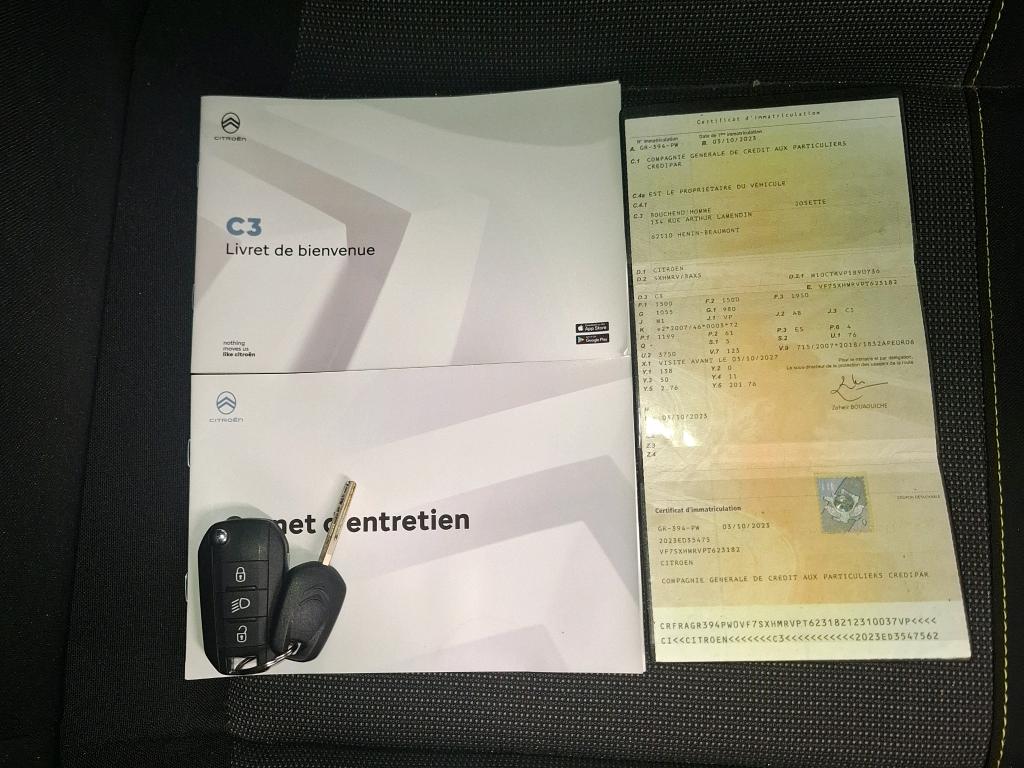 Citroen C3 PureTech 83 ch BVM5 You 2023